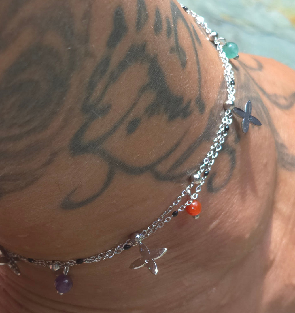 Chaine de cheville Bohème