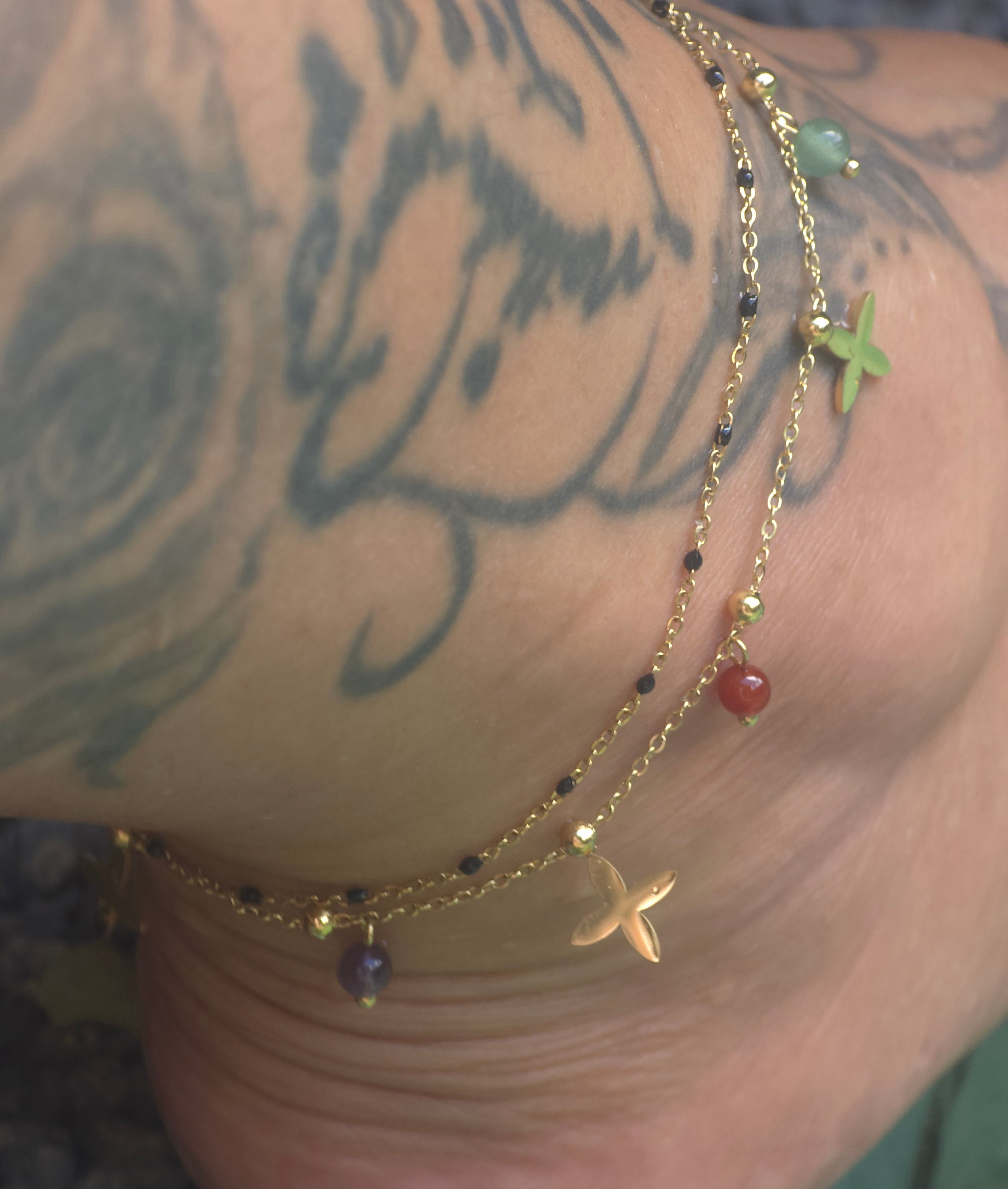 Chaine de cheville Bohème